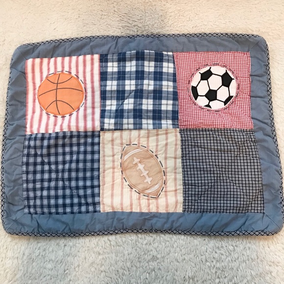 Kids Line Bundle of 3 Sports Pillow Shams - Picture 2 of 6